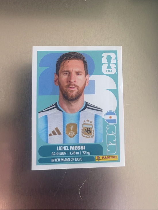Panini Other - Lionel Messi Panini World Cup Sticker